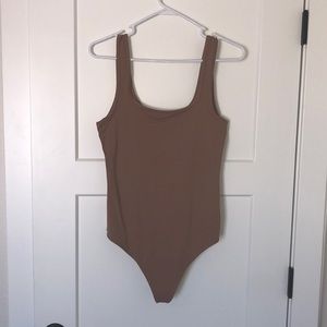 Abercrombie tan bodysuit